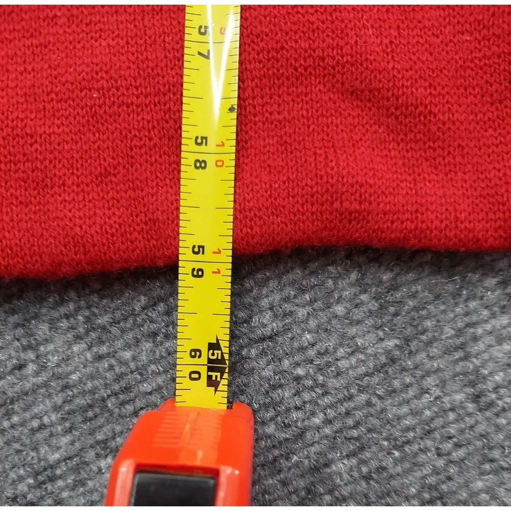 Kansas City‎ Chiefs Scarf Long Striped Pom Pom Ball Logo Knit 59